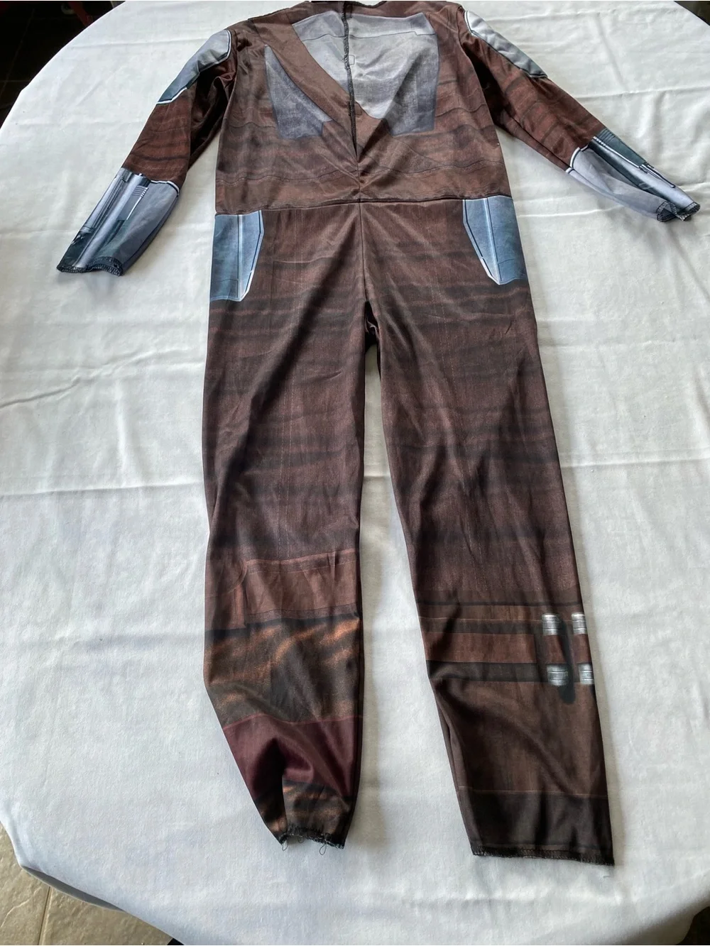 NWOT Star Wars Mandalorian Halloween Jumpsuit Costume Size Kids Medium